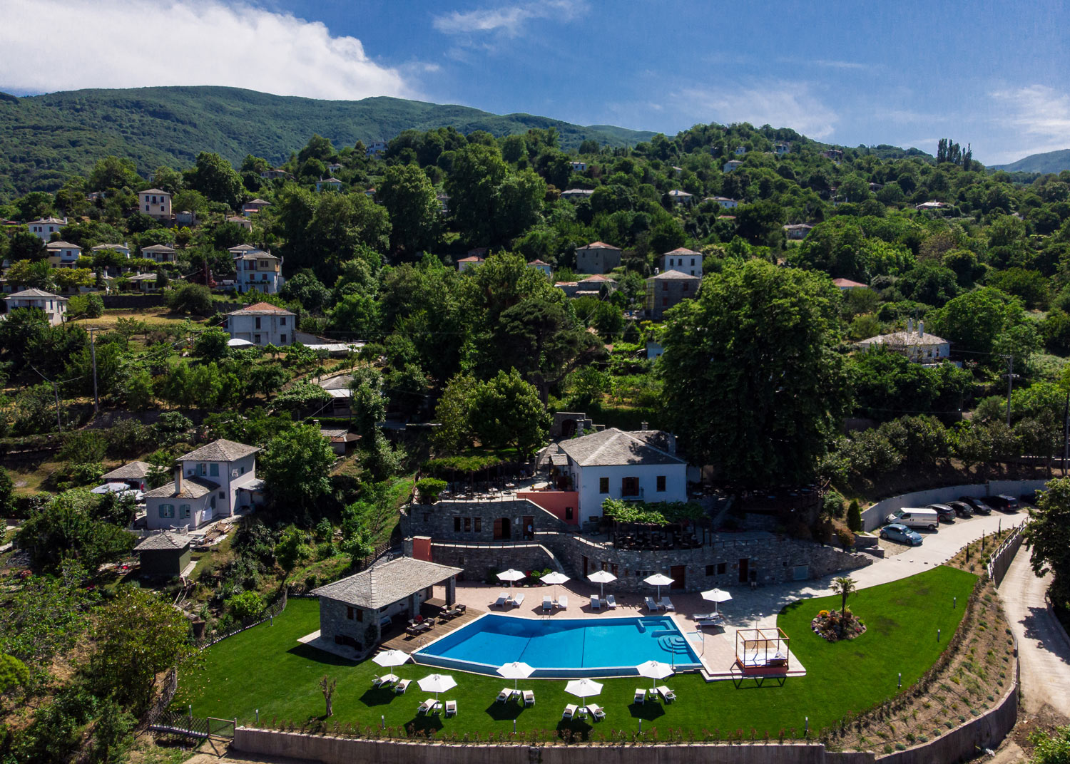 Exterior view of Mountain side Tilia-Resort-Pelion